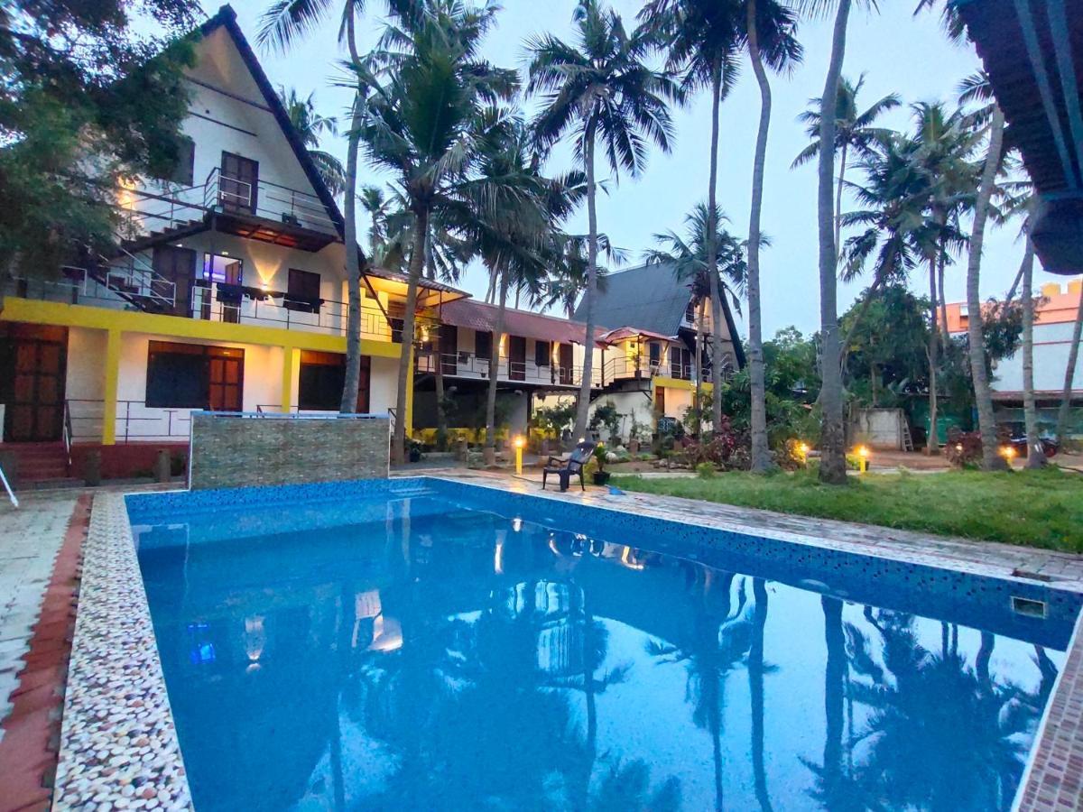 Pv Cottages - Serenity Beach Pondicherry Ngoại thất bức ảnh